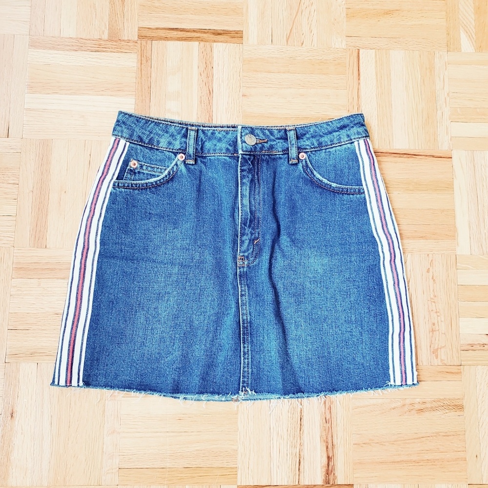 Denim Mini Skirt